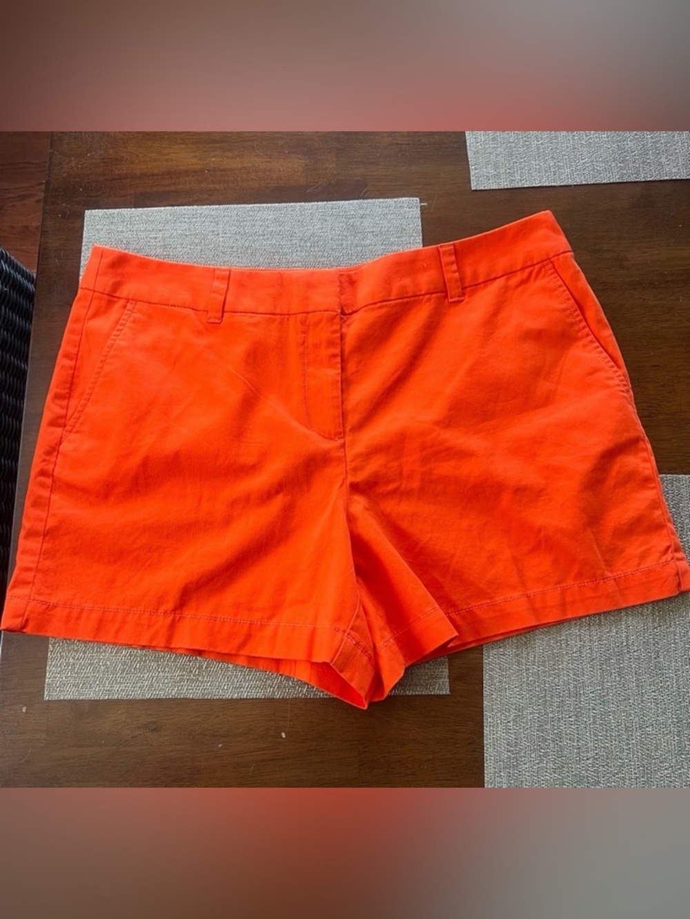 New! LOFT Ann Taylor 4 inch shorts in bright orange